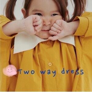 NEW! fall two way dress!girl!